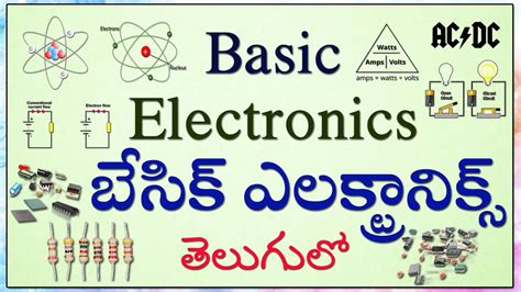 electronics in telugu|electronics .